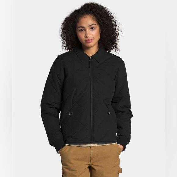 The North Face Women’s Cuchillo Jacket Black Sherpa Size Large - Picture 1 of 10